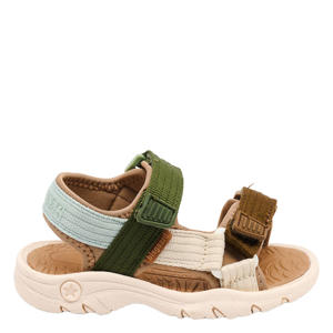 sandalen groen/bruin