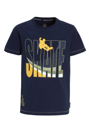 T-shirt donkerblauw