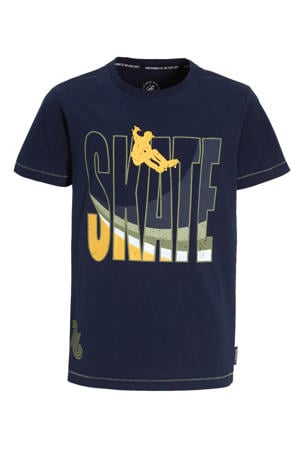 T-shirt donkerblauw