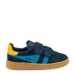 Viper Strap suède sneakers donkerblauw