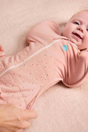 thumbnail: Love to Dream inbakerslaapzak Swaddle Up WARM Rose Pebble roze