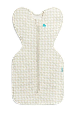 inbakerslaapzak Fase 1 Swaddle Up ORIGINAL Pied de Poule ecru