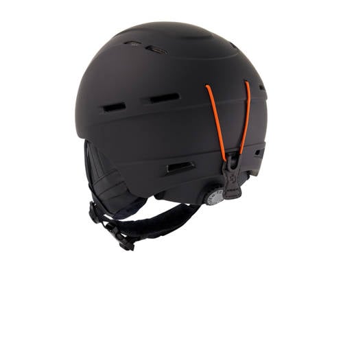 Sinner Junior skihelm Crest mat zwart Jongens/Meisjes Kunststof - maat S