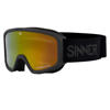 Sinner jongens/meisjes skibril Duck Mountain zwart (lens rood)