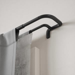dubbele gordijnroede Twilight (uitschuifbaar) (76-213 cm)