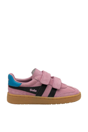 Viper Strap suède sneakers lichtroze