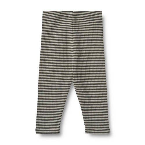 Wheat slim legging groen Broek Jongens Katoen Streep - maat 86 afbeelding