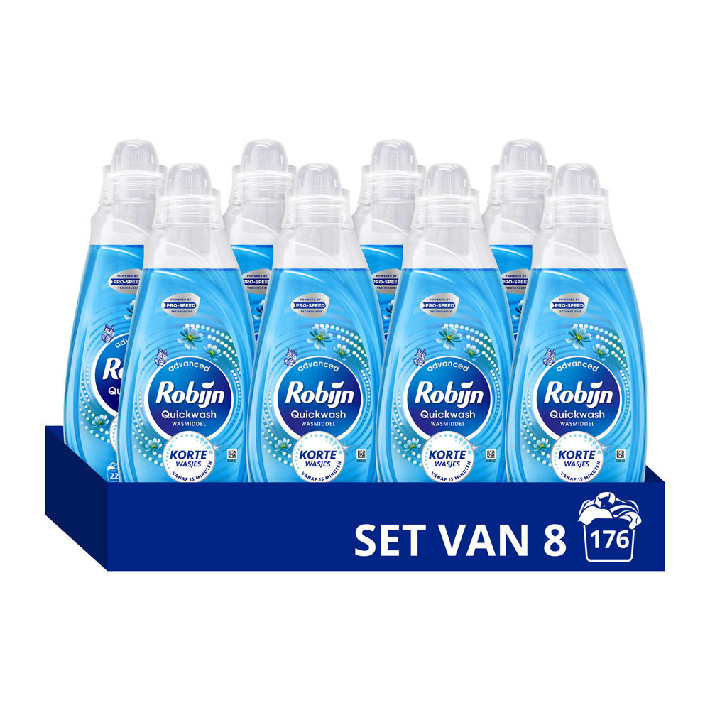 Robijn Advanced Quickwash Morning Dew vloeibaar wasmiddel - 176 wasbeurten