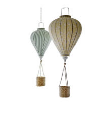 thumbnail: Bloomingville Mini hangdecoratie luchtballon Pomp (25x65 cm)