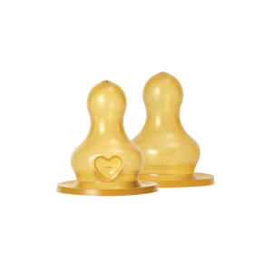 Flessenspeen - Latex - Slow Flow (2 stuks)