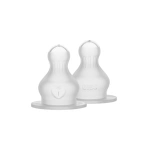 Flessenspeen - Silicone - Fast Flow (2 stuks)