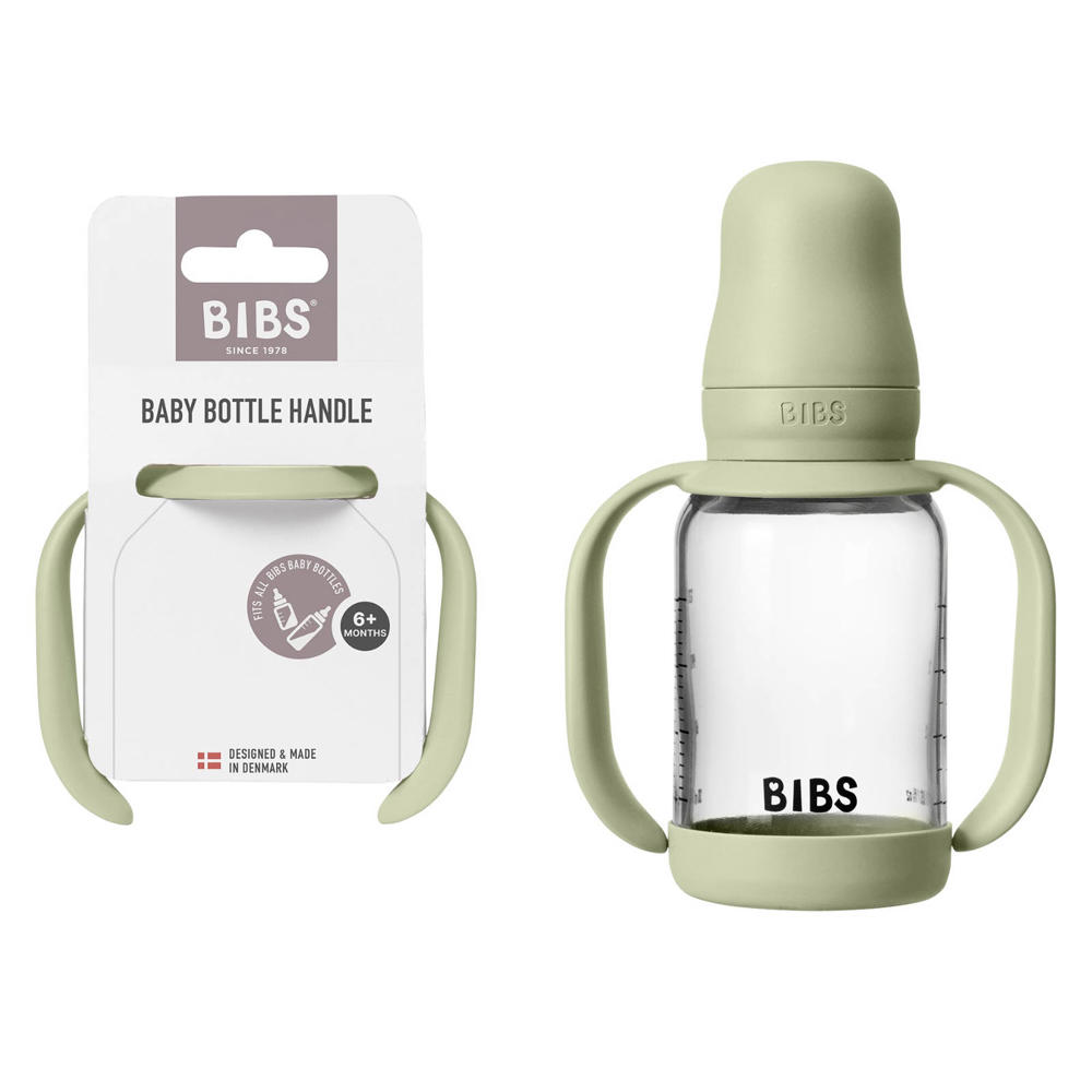 BIBS Babyfles - Handle - Sage