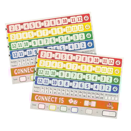 White Goblin Games Qwixx 15 Bordspel | Bordspel van White Goblin Games