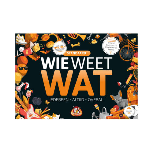 White Goblin Games Wie Weet Wat - Standaard Bordspel