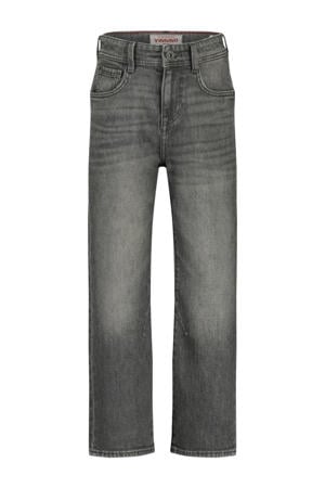 relaxed  waist regular fit jeans grey denim