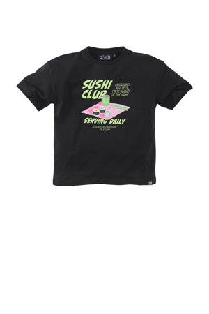 T-shirt Javi donkerblauw