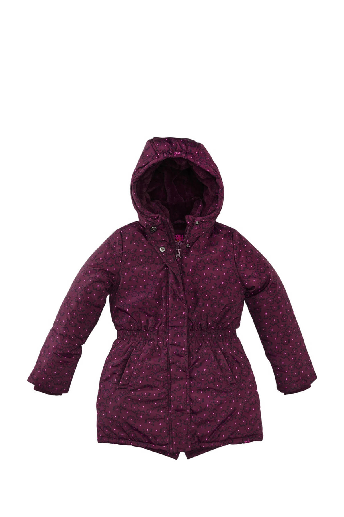 SXSHUN winterjas voor meisjes met afneembare bontcapuchon, voor