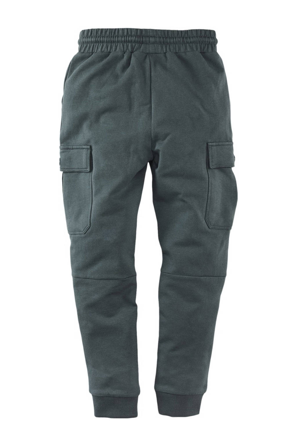 Sprifloral Heren casual cargo werkbroek fleece joggingbroek