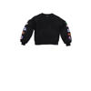 Z8 kids sweater Zahara met borduursels donkerblauw