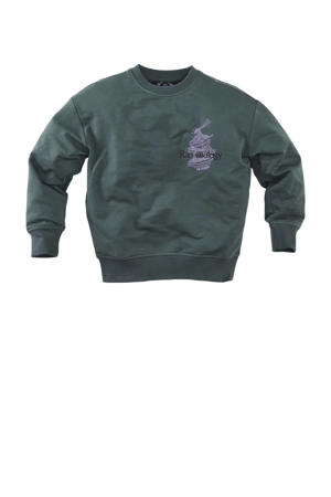 sweater Bowie grijsgroen