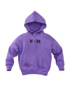 hoodie Jace met backprint paars