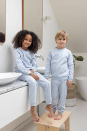 thumbnail: Feetje   unisex wafel pyjama lichtblauw