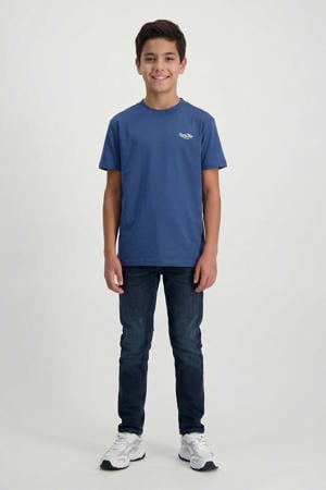 loose fit jeans dark blue denim