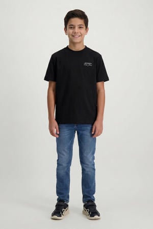 loose fit jeans medium blue denim