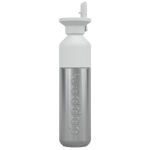 Steel Drinkfles x Flip Straw - Stainless Steel - 490 ml