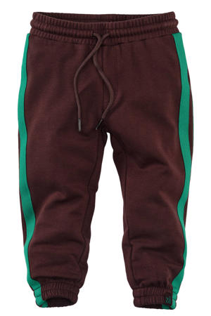 sweatpants Frenkie bruin/groen