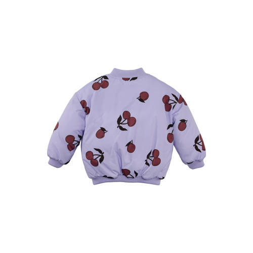 Z8 mini gewatteerde winterjas Mariem lila Paars Meisjes Polyester Ronde hals - maat 104 afbeelding