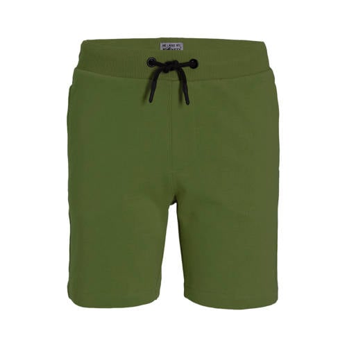 Me & My Monkey sweatshort kaki Korte broek Groen Effen - maat 98/104 afbeelding