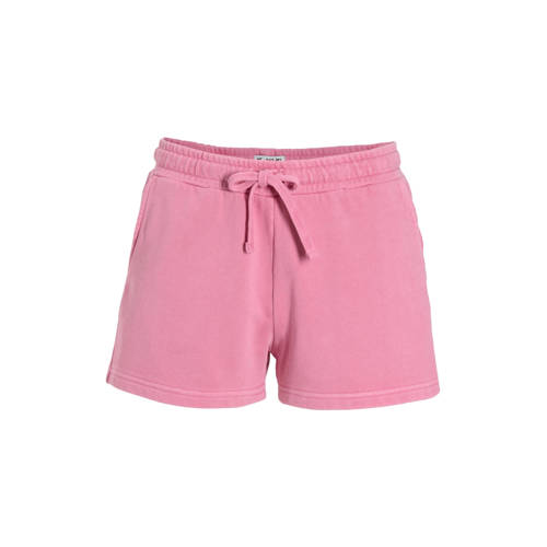 Me & My Monkey regular sweatshort roze Korte broek Meisjes Katoen Effen - maat 98/104 afbeelding