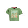 Me & My Monkey boxy T-shirt Honey groen