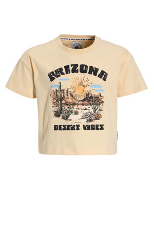 boxy T-shirt Amy ecru