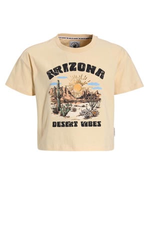 boxy T-shirt Amy ecru