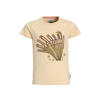Me & My Monkey regular T-shirt Chloe ecru met glitter