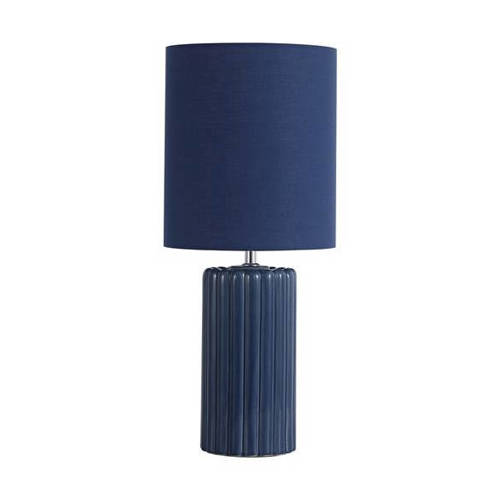 Searchlight Electric Groove tafellamp Blauw | Tafellamp van Searchlight Electric afbeelding