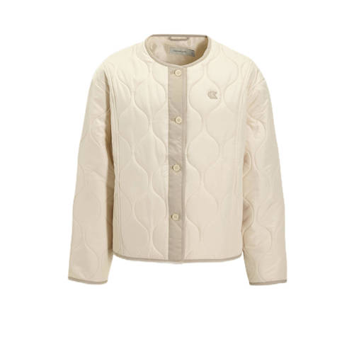 Calvin Klein tussenjas ecru Meisjes Polyester Ronde hals Meerkleurig - maat 116 afbeelding