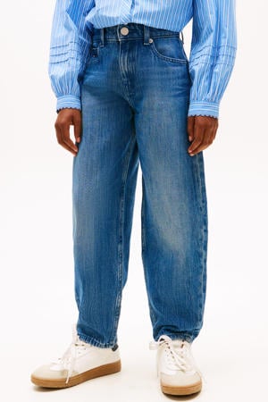 barrel jeans medium blue denim