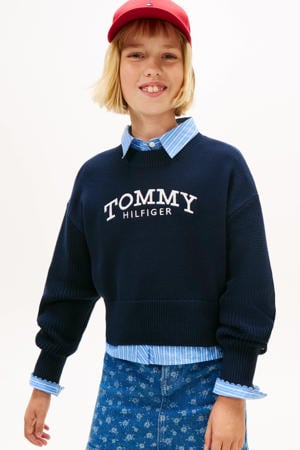 sweater donkerblauw