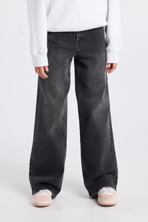 wide leg jeans zwart