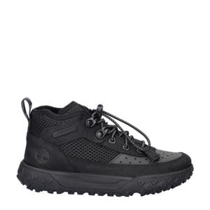 Green Stride Motion 6 nubuck sneakers zwart