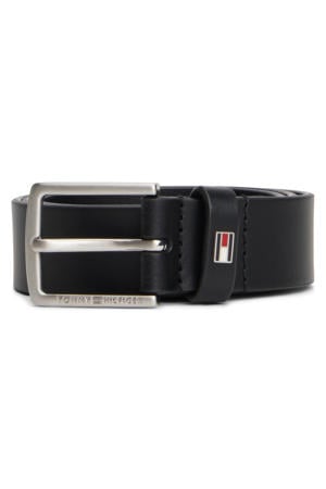 leren riem zwart