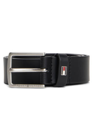 Kinderriem van volnerf rundleer 3 cm | leren riem voor jongens meisjes 30mm | voor jeans, pak, jurk, rok | zwart 75cm