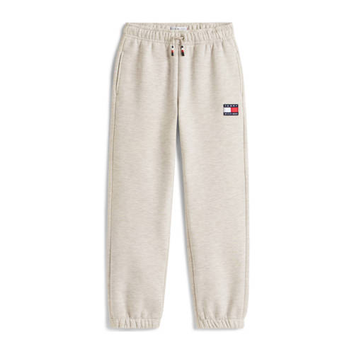 Tommy Hilfiger joggingbroek lichtgrijs Jongens/Meisjes Sweat Effen - maat 152 afbeelding