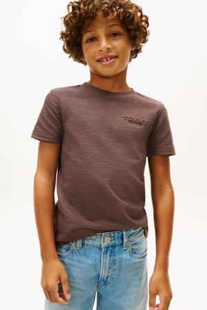 T-shirt donkerbruin