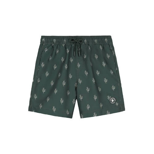 Shiwi The Sunshine Brand zwemshort Milo donkergroen Jongens Polyester All over print - maat 170/176 afbeelding