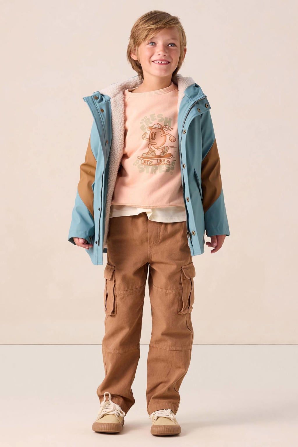 Sissy-Boy regenjas herfst blauw