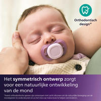 thumbnail: Philips AVENT Ultra Start BPA-vrije siliconen fopspeen (0-6 mnd) – Symmetrisch ontwerp – 2 stuks - SCF075/13